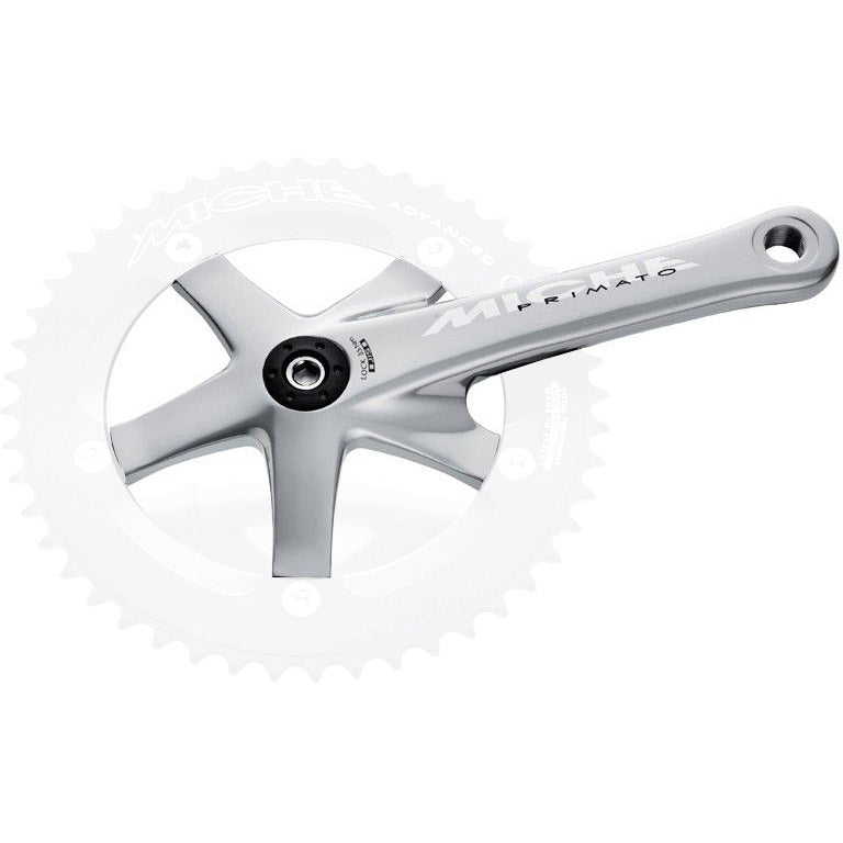 Miche Crank Primato Adv. 167 mm richtig ohne Ausrüstung Silber