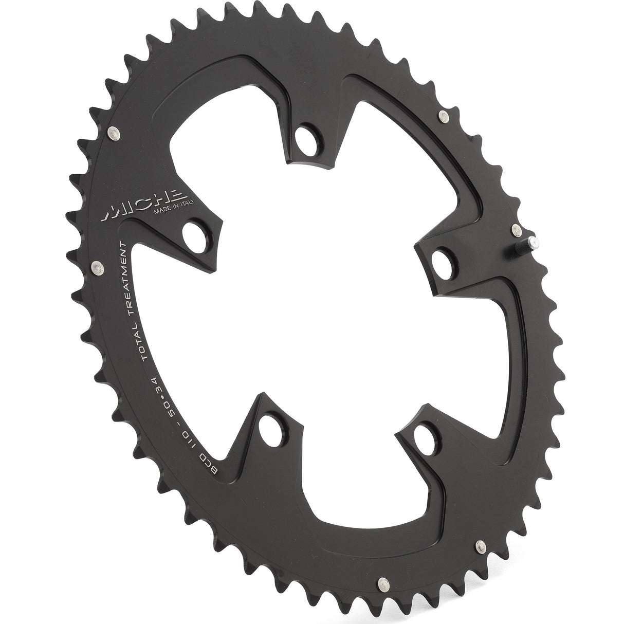 Miche Chaining Leaf 50t Team 10s 5 ARMS BLACK (sada kliky)