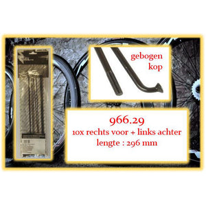 Miche Spaak+NIP. 10x RV+LA 966.29