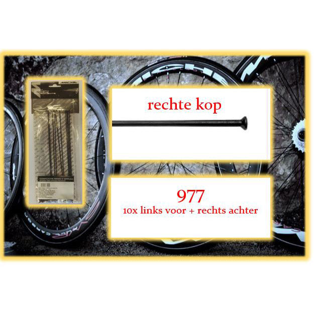 MICHE SPAAK+NIP. 10x LV+RA 977 lige hoved