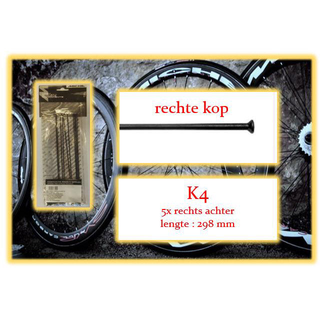 Miche Spaak+Nip. 5x RA K4