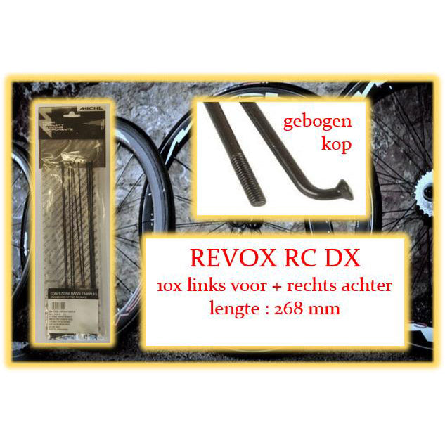 Miche Spaak+Nip. 10x LV+RA REVOX RC DX BIR