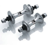 Miche hub set pista v + a 32g with low flange silver