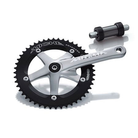 Miche Crankstel Pista Avanzato 170 mm 50tds. 1 8 argento