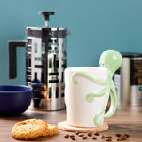 Taza de cerámica con asa en forma de pulpo Lisa Parker