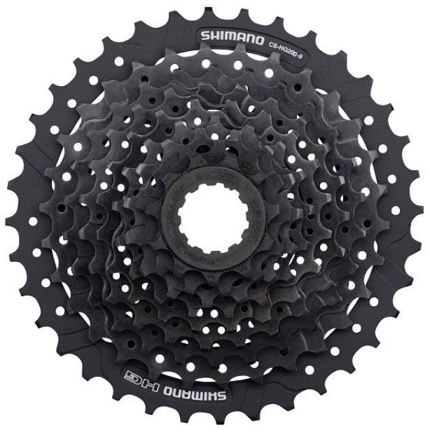 Shimano kaseta 9V 11-36t HG20 Črna
