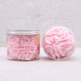 Pot de sherbet rose limonade avec lavage de bodys