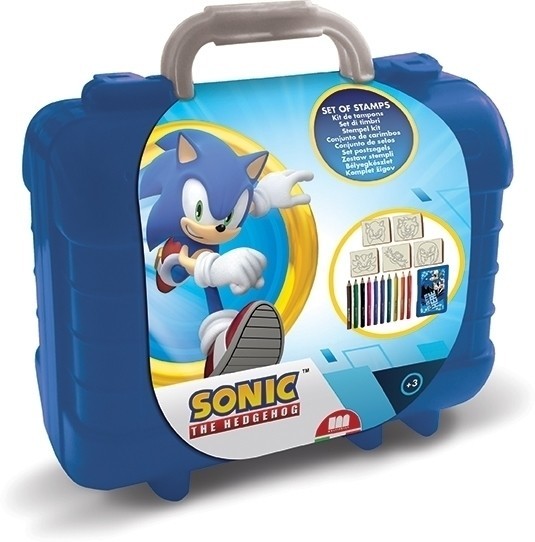 Multiprint Sonic Travel Stamp and Coloring Case
