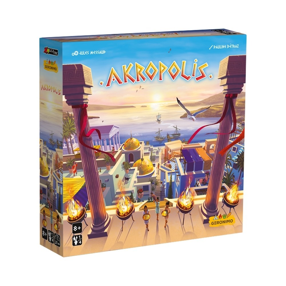 Geronimo Games Akropolis Board Game