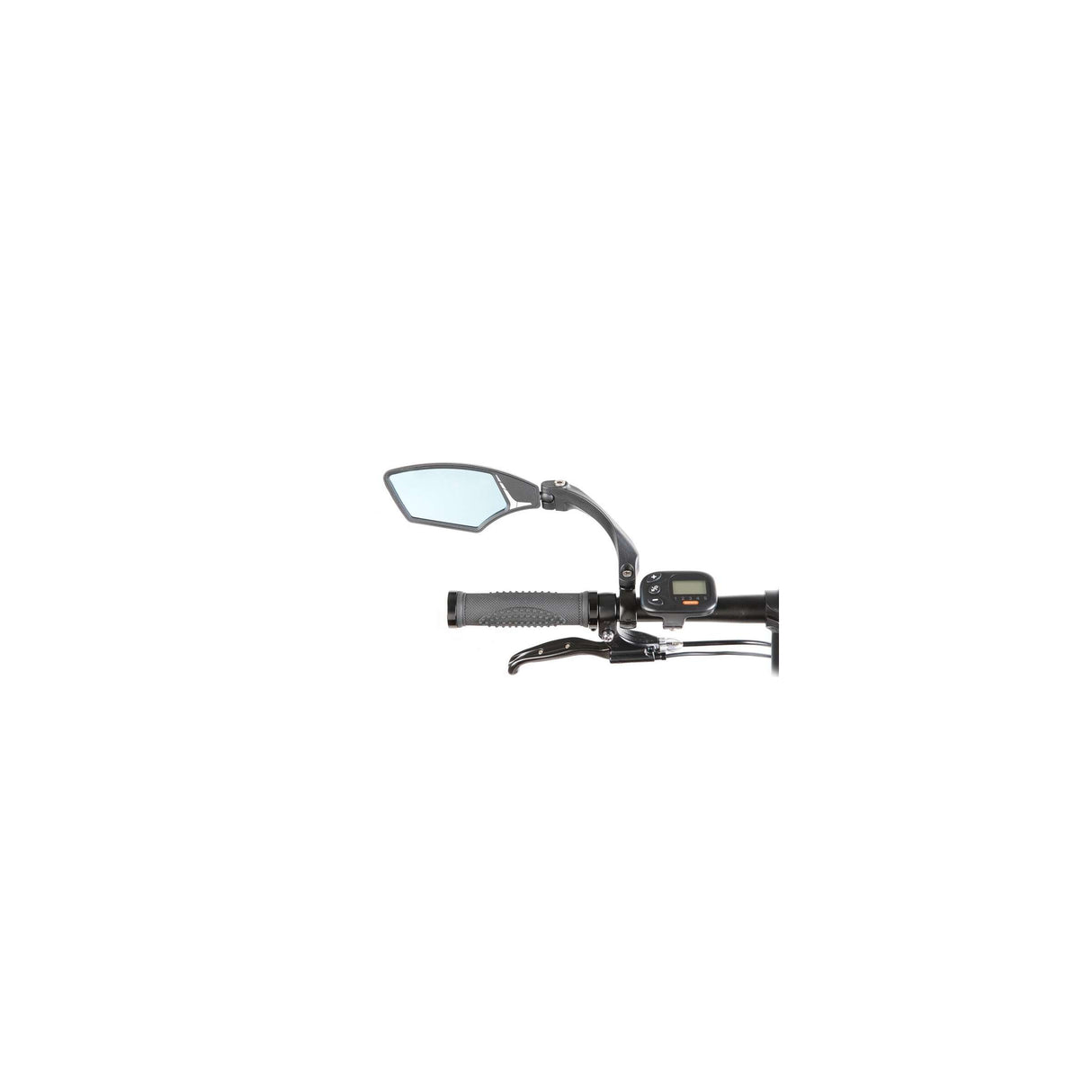 Mirage steering mirror adjustable 10 x 5 cm black