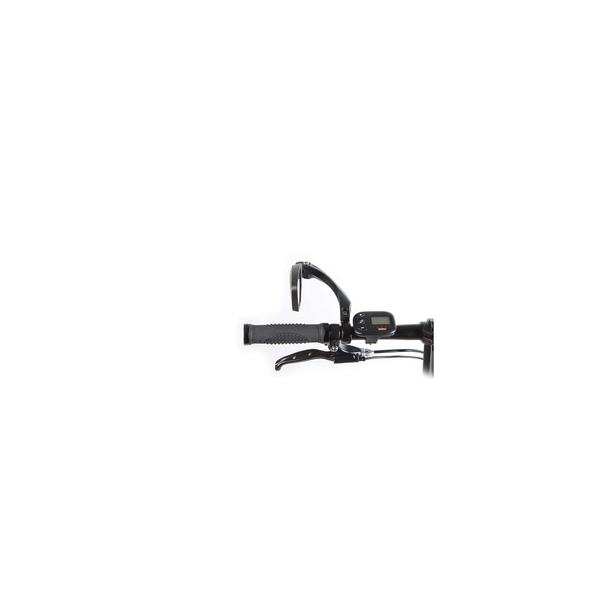 Mirage steering mirror adjustable 10 x 5 cm black