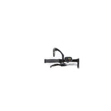 Mirage steering mirror adjustable 10 x 5 cm black