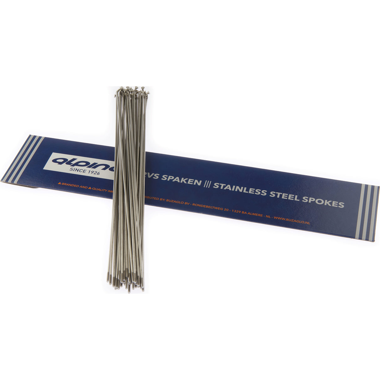 Alpina Spokes 14G (2.00mm) 186mm Stainless Steel (P36)