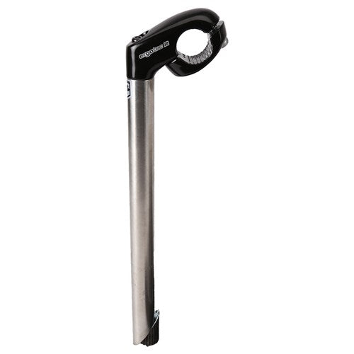 Ergotec STEM 22 mm črno nerjavno jeklo 23 cm 38210
