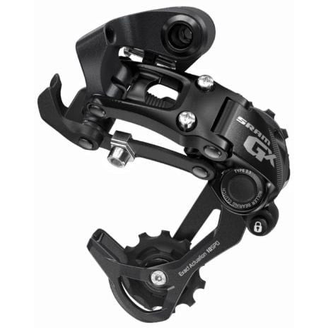 Shimano sram héckerdéim gx Typ 2.1 10v kuerz Käfeg schwaarz