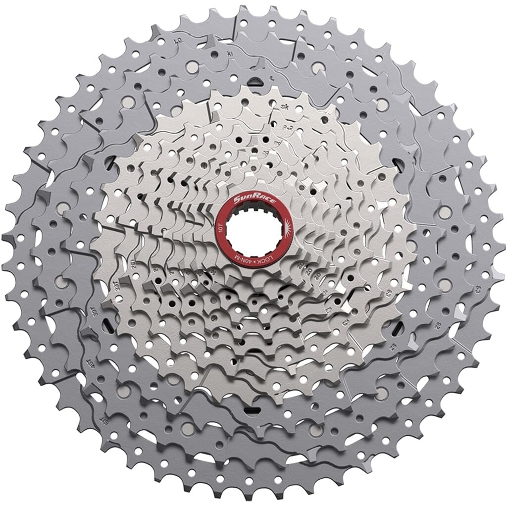 Superior Sunrace Cassette CSMZ933 12V 10-51T Micropline Zilv R