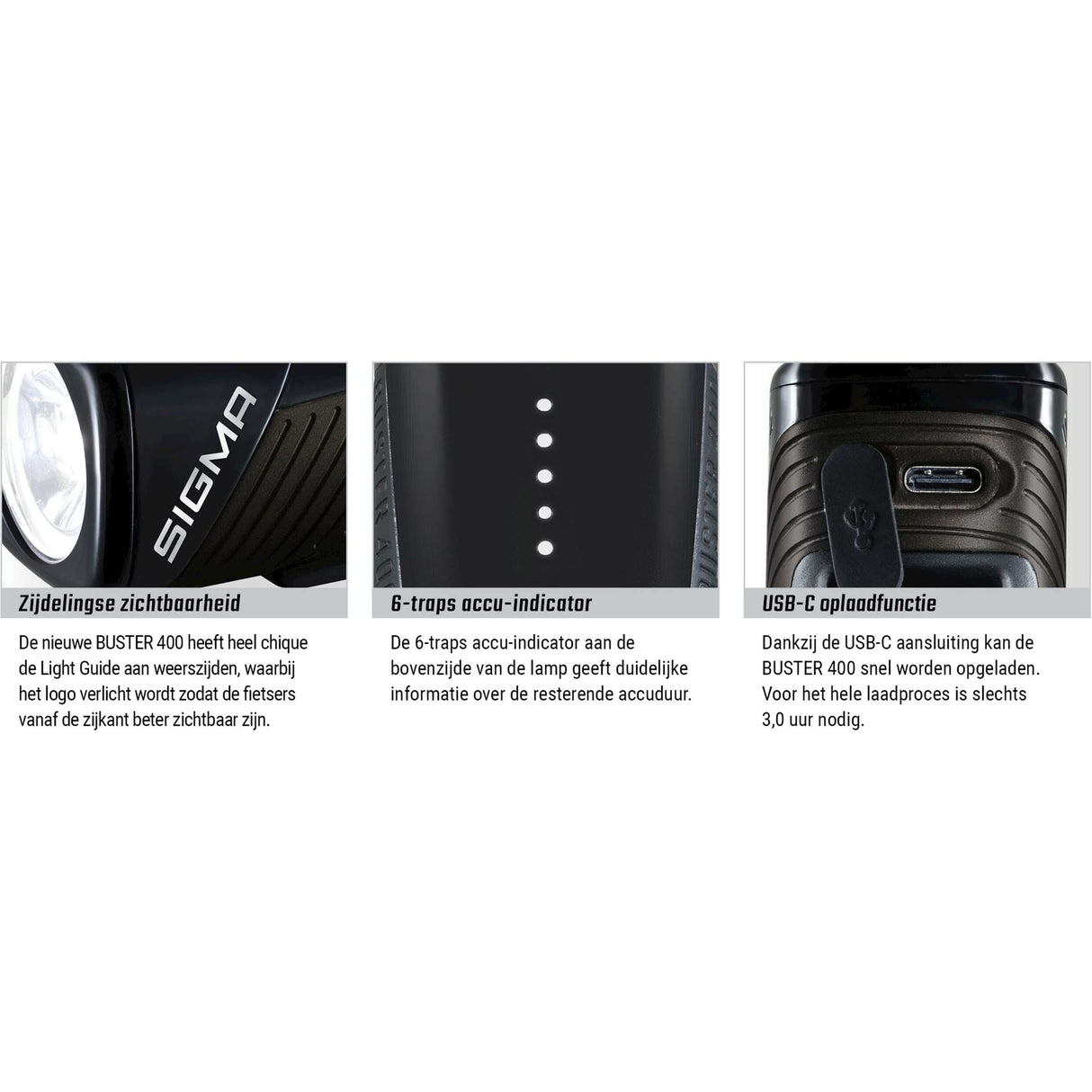 Valaistussarja Sigma Buster 400 USB + Blaze Flash USB