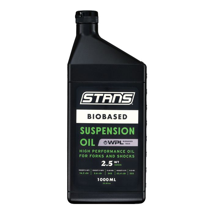 Stans stan's biobased suspension oil - 2.5wt - 1l