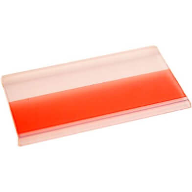 Price card holder with adhesive strip workshop Inlay -