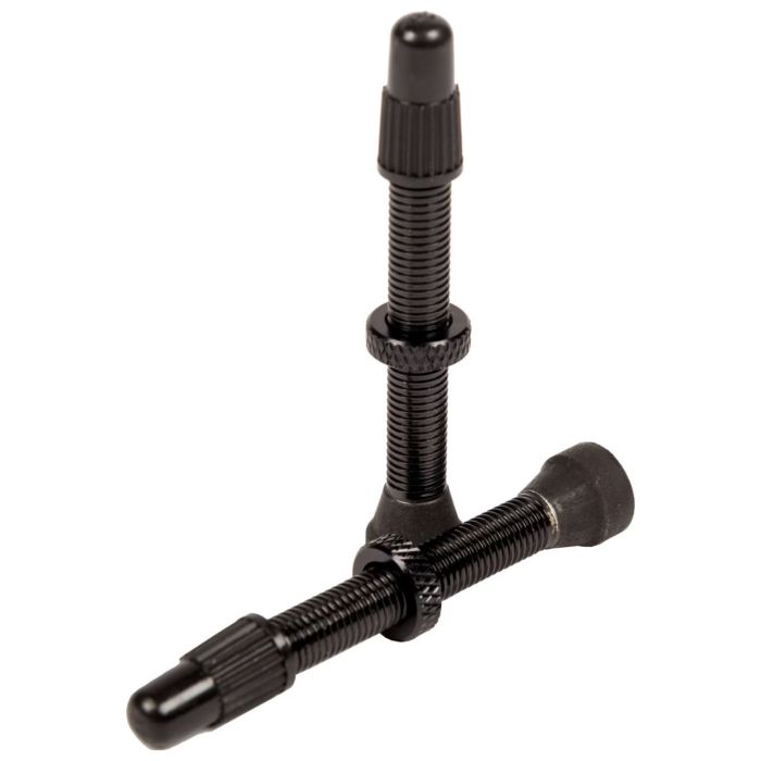 Stans stan's valve stem aluminum (shop pack - 10pcs) - universal, presta - black - 55mm