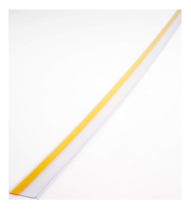 Držák cenové karty s adhezivním proužkem - 100x4 cm