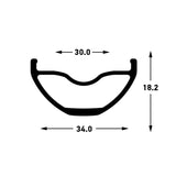 Stans stan's flow s2 rear wheel - 29'' - 12x148 ta - sram xdr - 6-bolt - gray