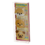 Set vun 3 Adoramals Pug Kat Shiba Inu Gummel