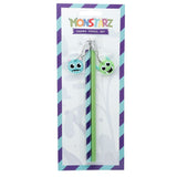 Set von 2 PVC Charms Bleistift - Monstarz Monster