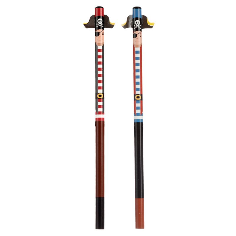 Ahoy pirate pencil