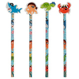 Ahoy Ocean Pirate Friends - Gum Pencil