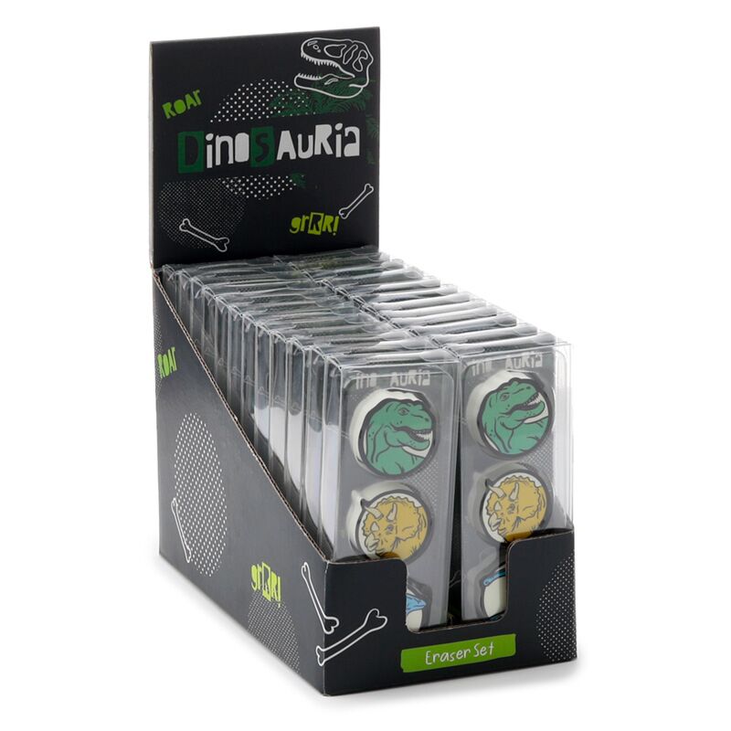 Set vun 3 Dinosauria Gummel