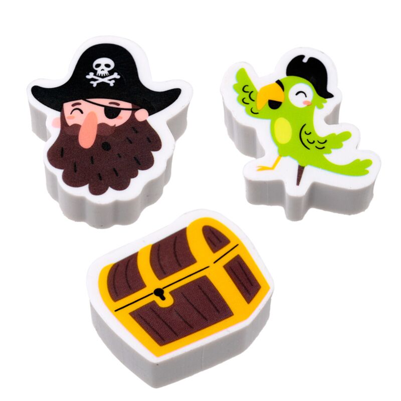 Set of 3 Jolly Roger Piraten Gummen