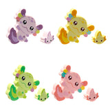 Set von 2 Axolotl (Salamander) Gummen
