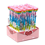 Rainbow Heart - Gum Pencil