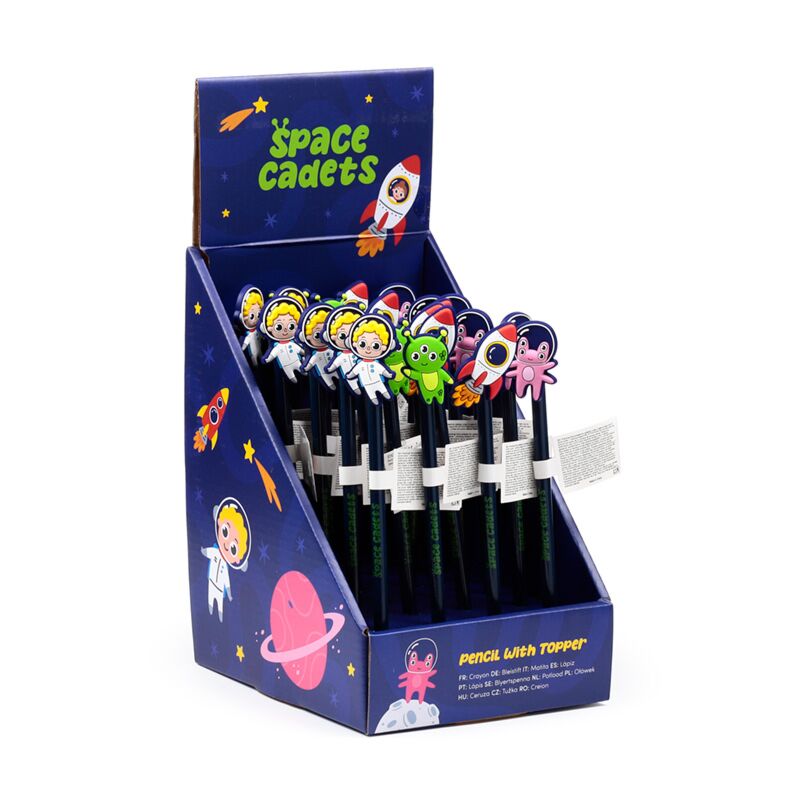 Space Travel PVC Top Pencil