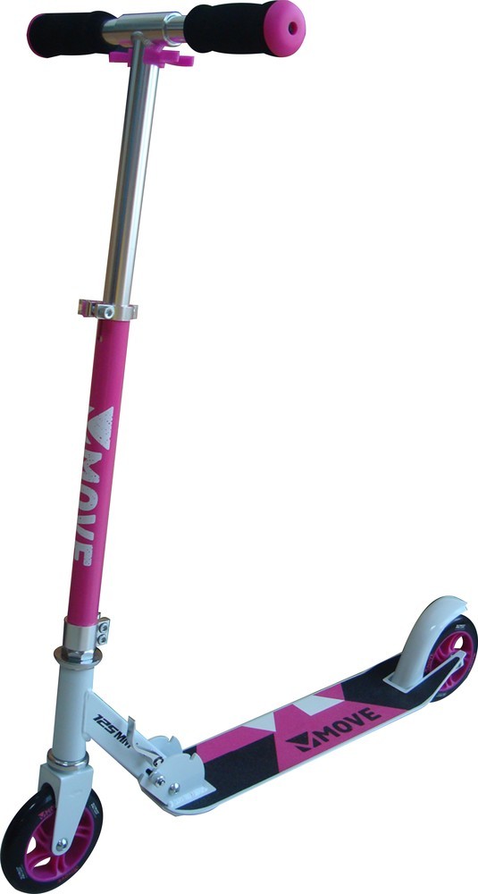 Move scooter street: pink 125 mm (0918126)