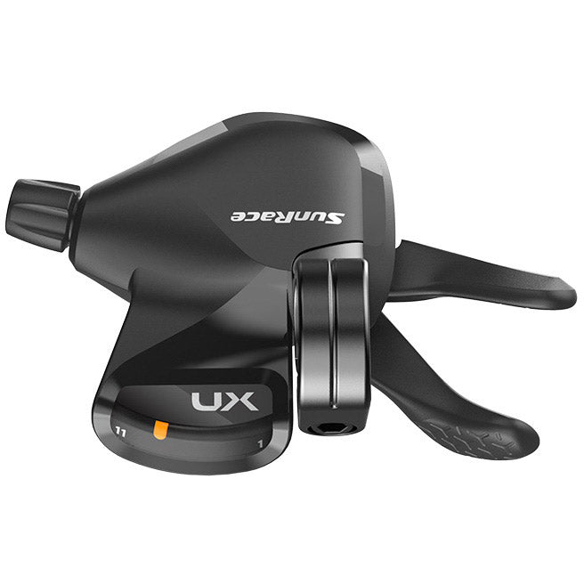 Spanninga SunRace Shifter U-Series DLU951 9-speed with Display Push-Push Black