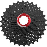 Rock Machine Sunrace Cassette CSRZ800 12V 11-30T Sort rød