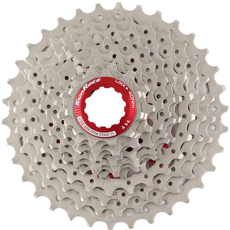 Rock Machine Sunrace Cassette CSRZ800 12V 11-36T Silver Red