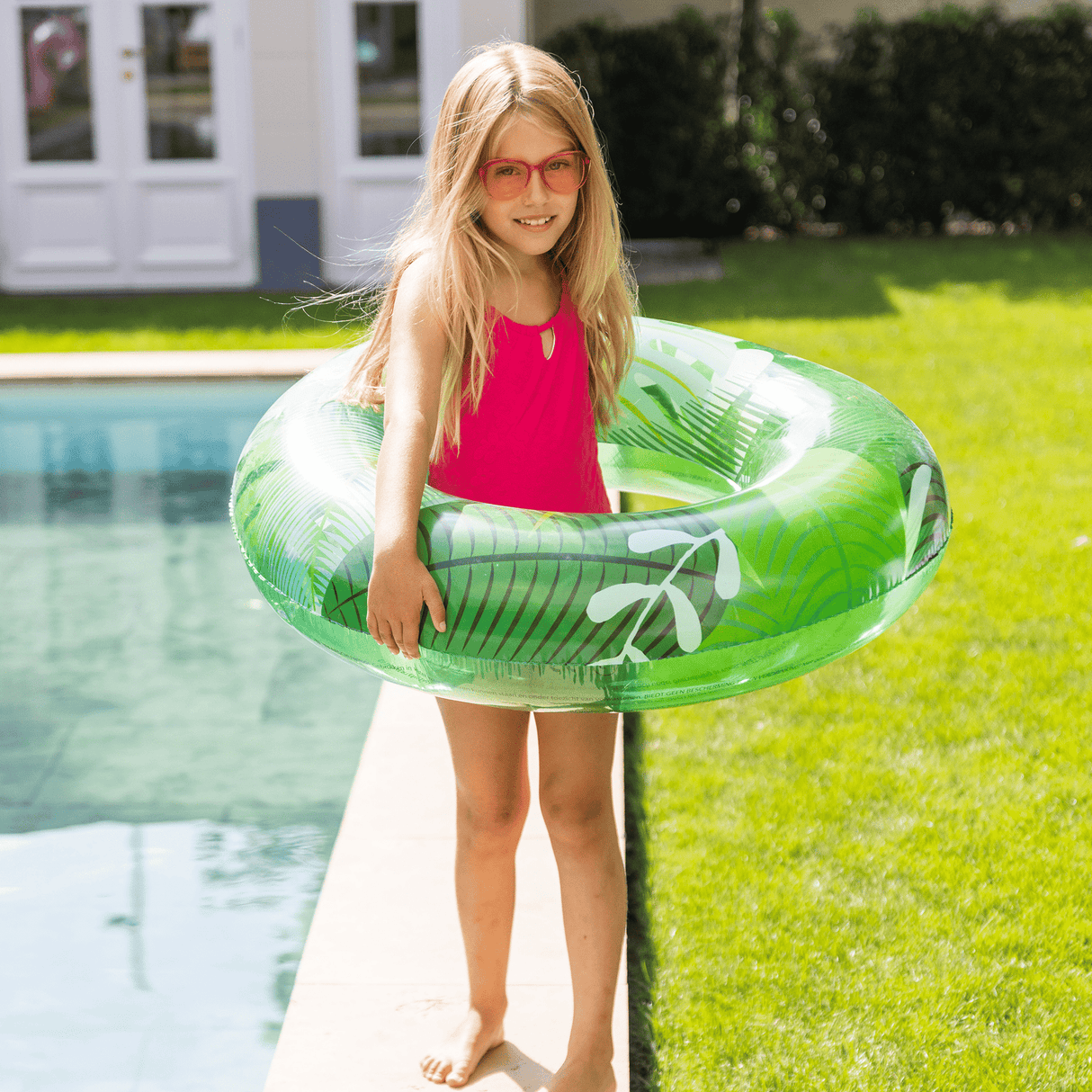Tropic Dream | Green Swimming Band Ø 90 CM