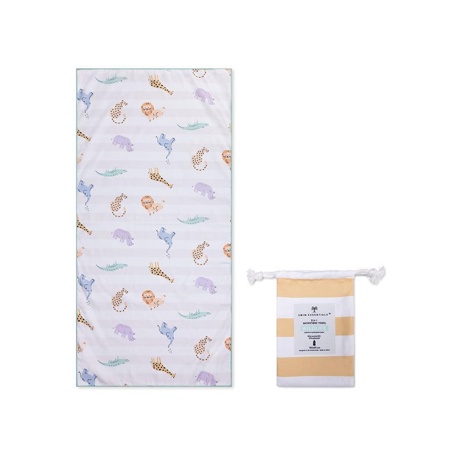 Safari | multicolored Microfiber Handduch 135 x 65 cm