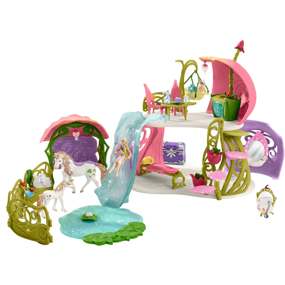 Schleich Bayala scintillante di fiori con unicorni, me