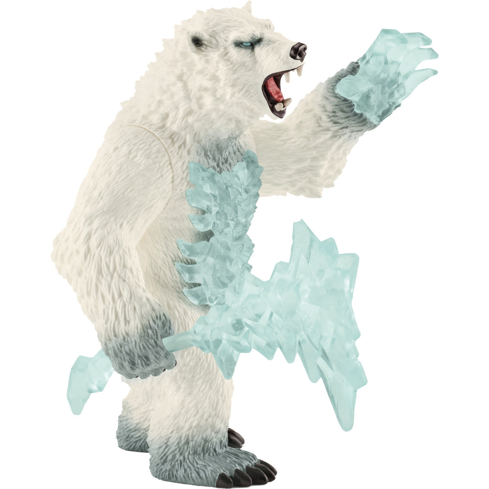 Schleich Eldrador Snowstorm Bear avec une arme