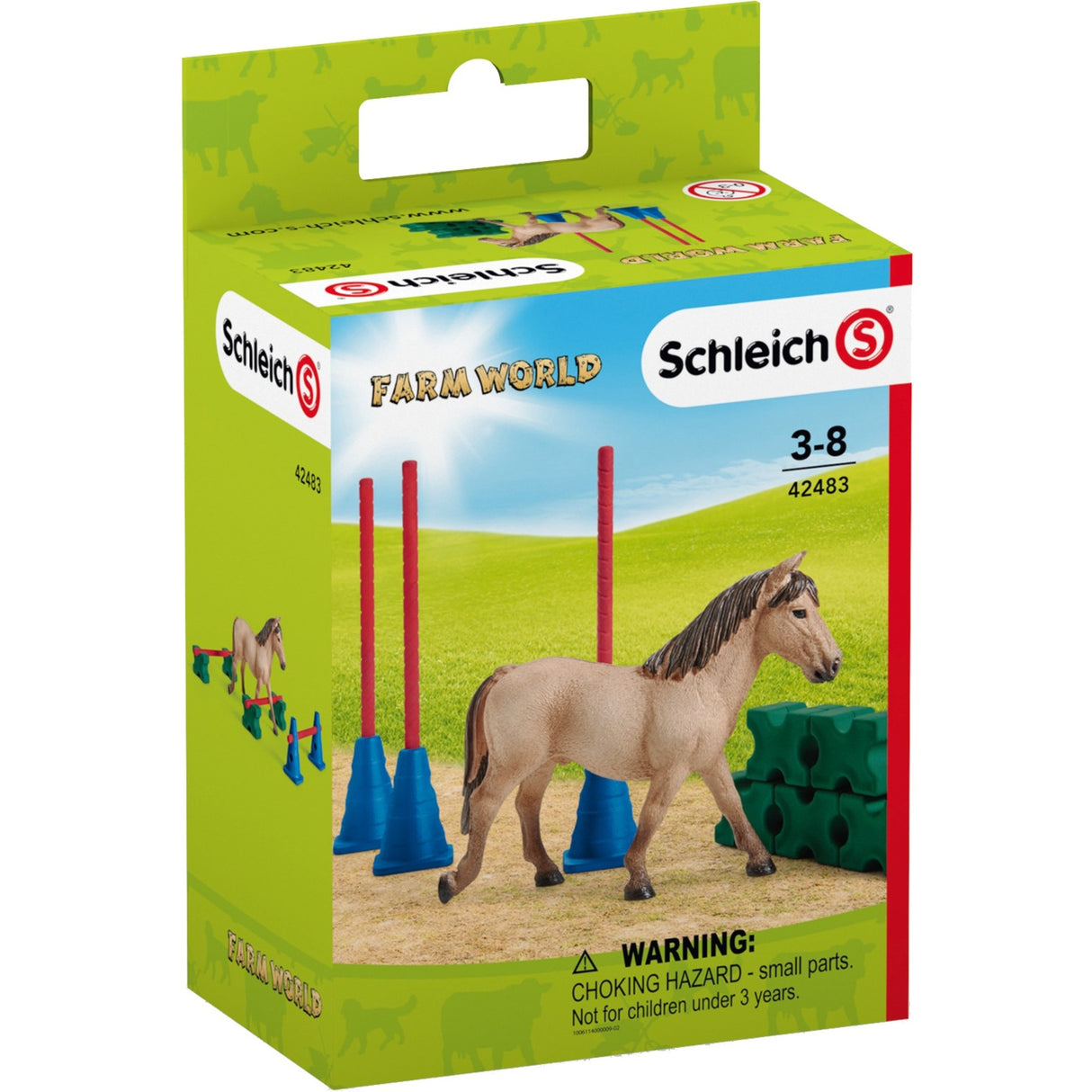 Slalom di Pony di Schleich Farm World