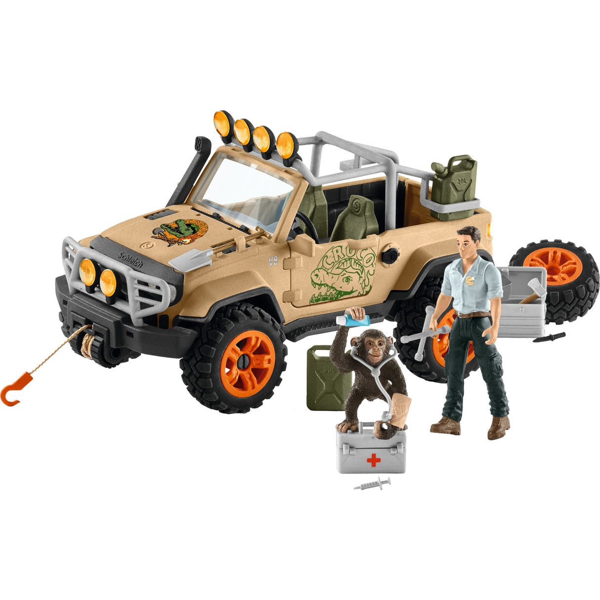 Schleich Wild Life SUV 4x4 z LOR 42410