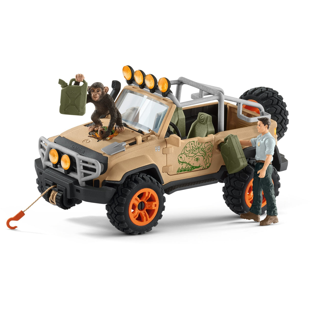 Schleich Wild Life SUV 4x4 z LOR 42410