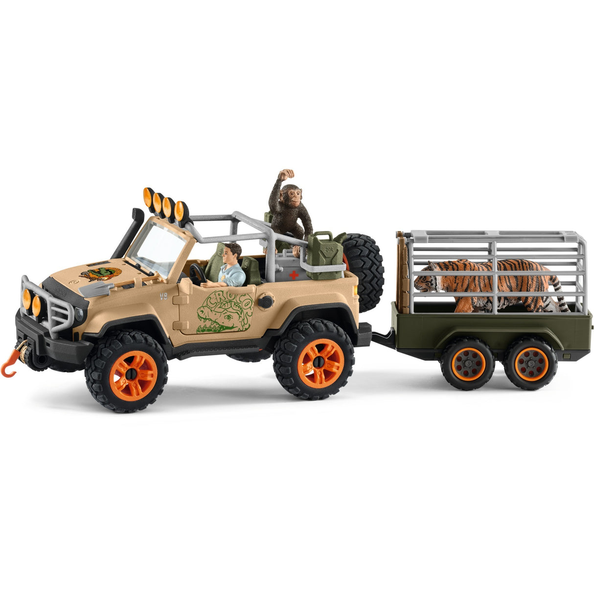 Schleich Wild Life SUV 4x4 z LOR 42410