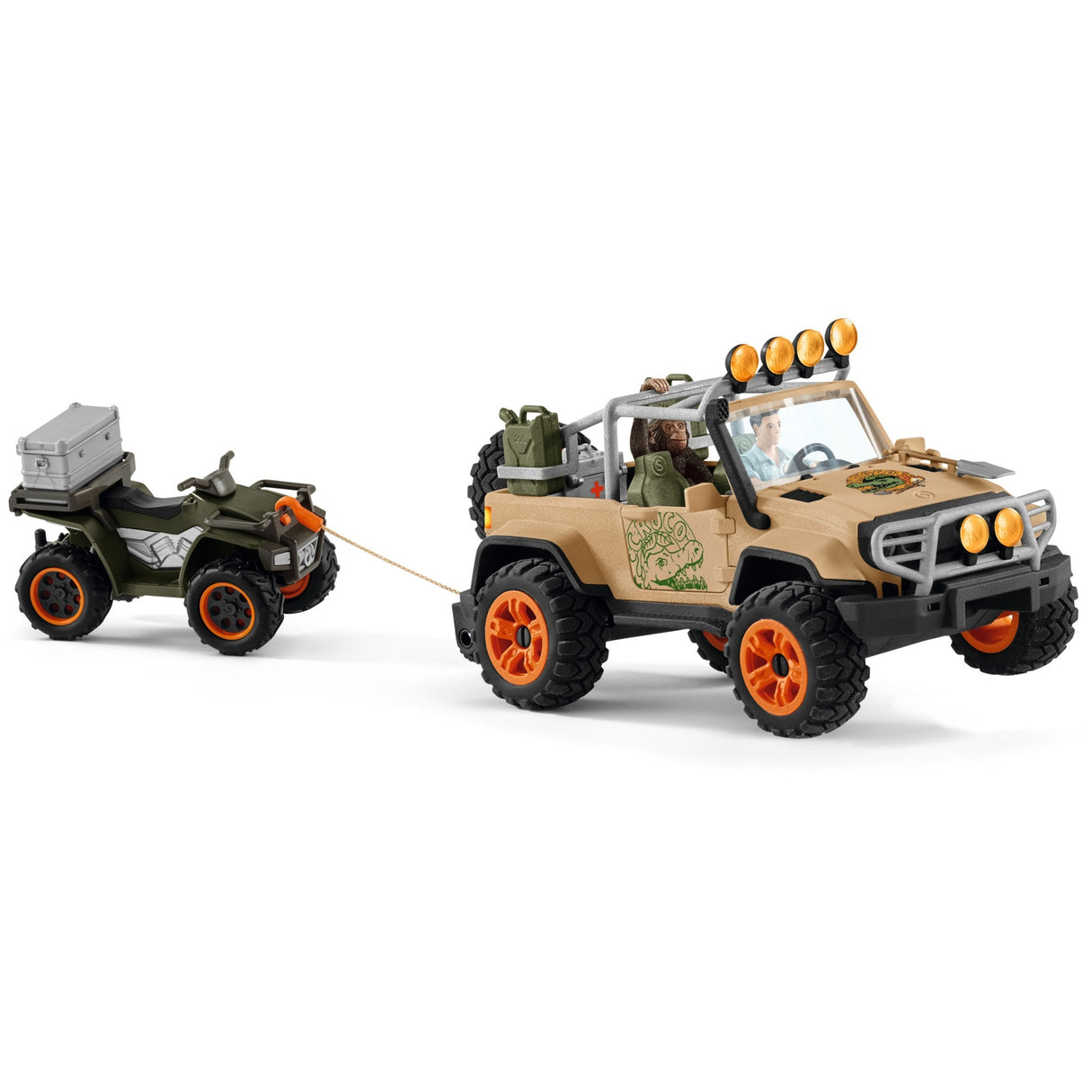 Schleich Wild Life SUV 4x4 z LOR 42410