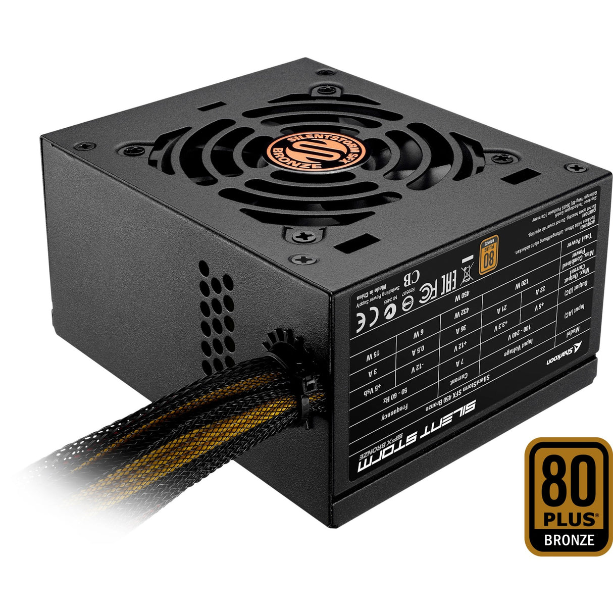 Sharkoon Sharkoon Silentstorm SFX 450 Bronzo