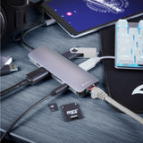 Sharkoon USB 3.0 tipa C kombinirani adapter